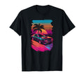 Synthwave Retrowave Sports Car Colorful T-Shirt - Unique Graphic Unisex - T-Shirt, Sweatshirt, Hoodie