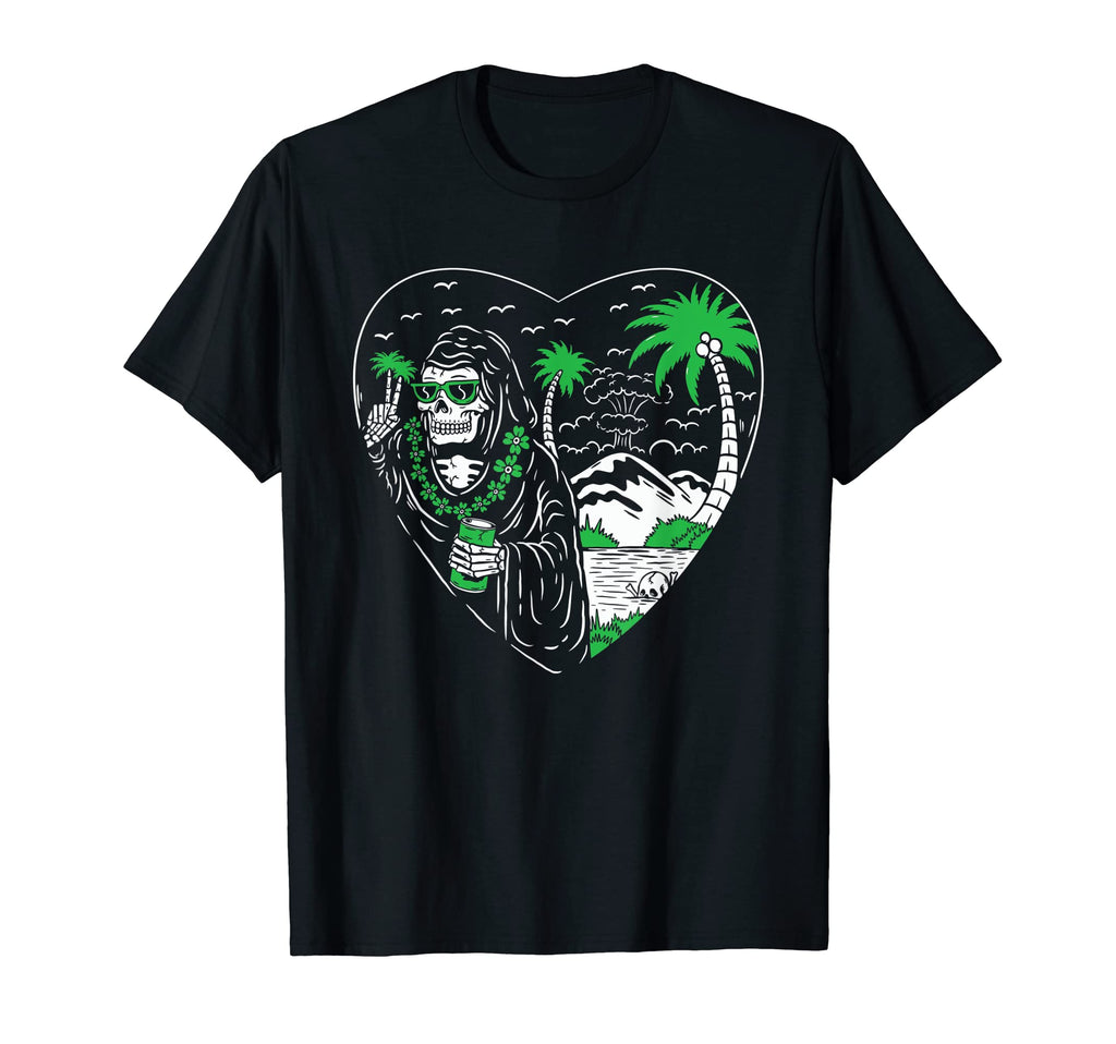 Grim Reaper American Traditional T-Shirt - Fun Novelty Design for Adults - T-Shirt, Sweatshirt, Hoodie