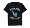 Antisocial Butterfly Introvert T-Shirt - Casual Everyday Wear for Adults - T-Shirt, Sweatshirt, Hoodie