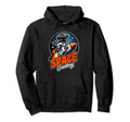 Space Cowboy Astronaut Rocket Distressed Hoodie - Unique Graphic for Adults - T-Shirt, Sweatshirt, Hoodie