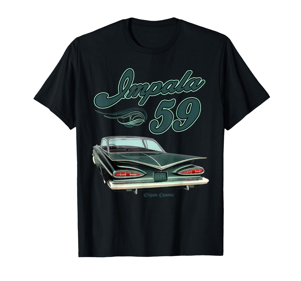 1959 Impala Low Rider Kustom Lead T-Shirt - Aesthetic Graphic Men Women - T-Shirt, Sweatshirt, Hoodie