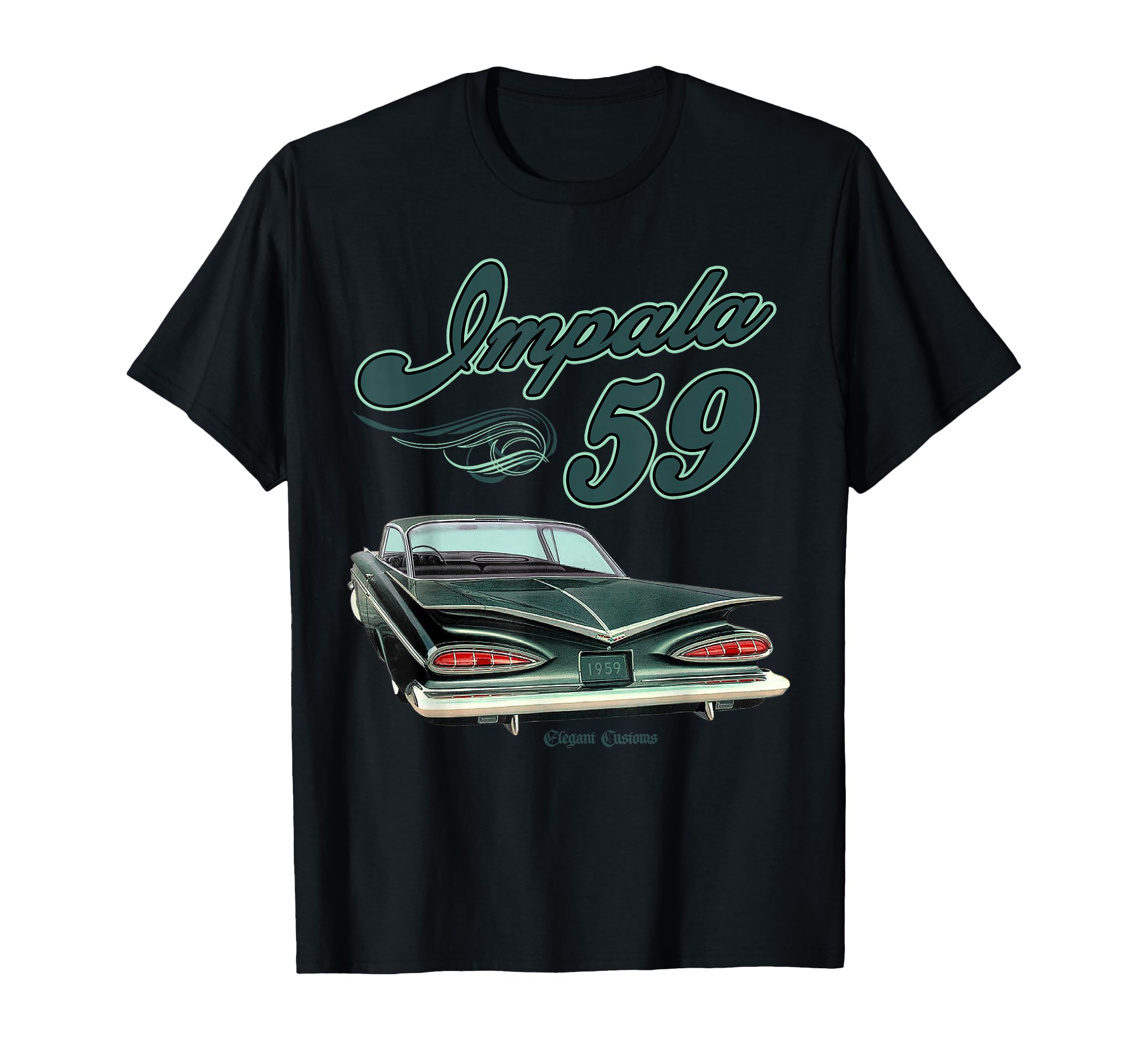 1959 Impala Low Rider Kustom Lead T-Shirt - Aesthetic Graphic Men Women - T-Shirt, Sweatshirt, Hoodie