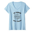 Womens Im Thinking About Thinking T-Shirt - Custom Art Print Men Women - T-Shirt, Sweatshirt, Hoodie