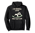 Sleepy Panda Burnout Recovery Stress Hoodie - Streetwear Style Unisex - T-Shirt, Sweatshirt, Hoodie