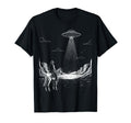 Cowboy Ufo Encounter Western Desert T-Shirt - Casual Everyday Wear Unisex - T-Shirt, Sweatshirt, Hoodie