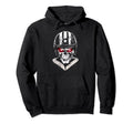 Motorcycle Rider Skull Biker Helmet Hoodie - Novelty Apparel for Adults - T-Shirt, Sweatshirt, Hoodie