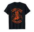 Long Live Howdy Rodeo Western Country T-Shirt - Custom Art Print Unisex - T-Shirt, Sweatshirt, Hoodie