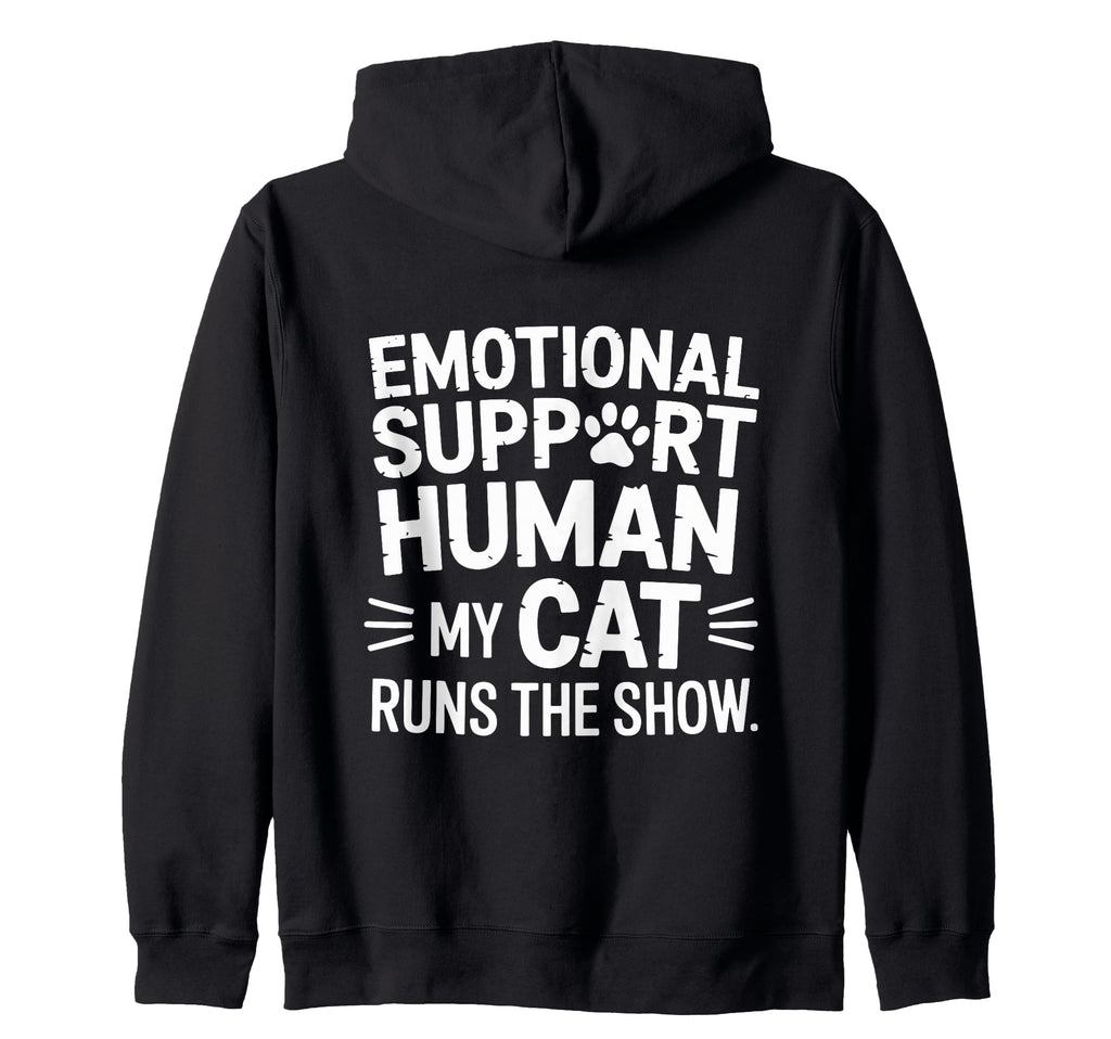 Emotional Support Human Do Not Pet Sweatshirt - Minimalist Print Men Women - T-Shirt, Sweatshirt, Hoodie
