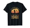 Mens Sunset Fisherman Born 1961 T-Shirt - Casual Everyday Wear Unisex - T-Shirt, Sweatshirt, Hoodie