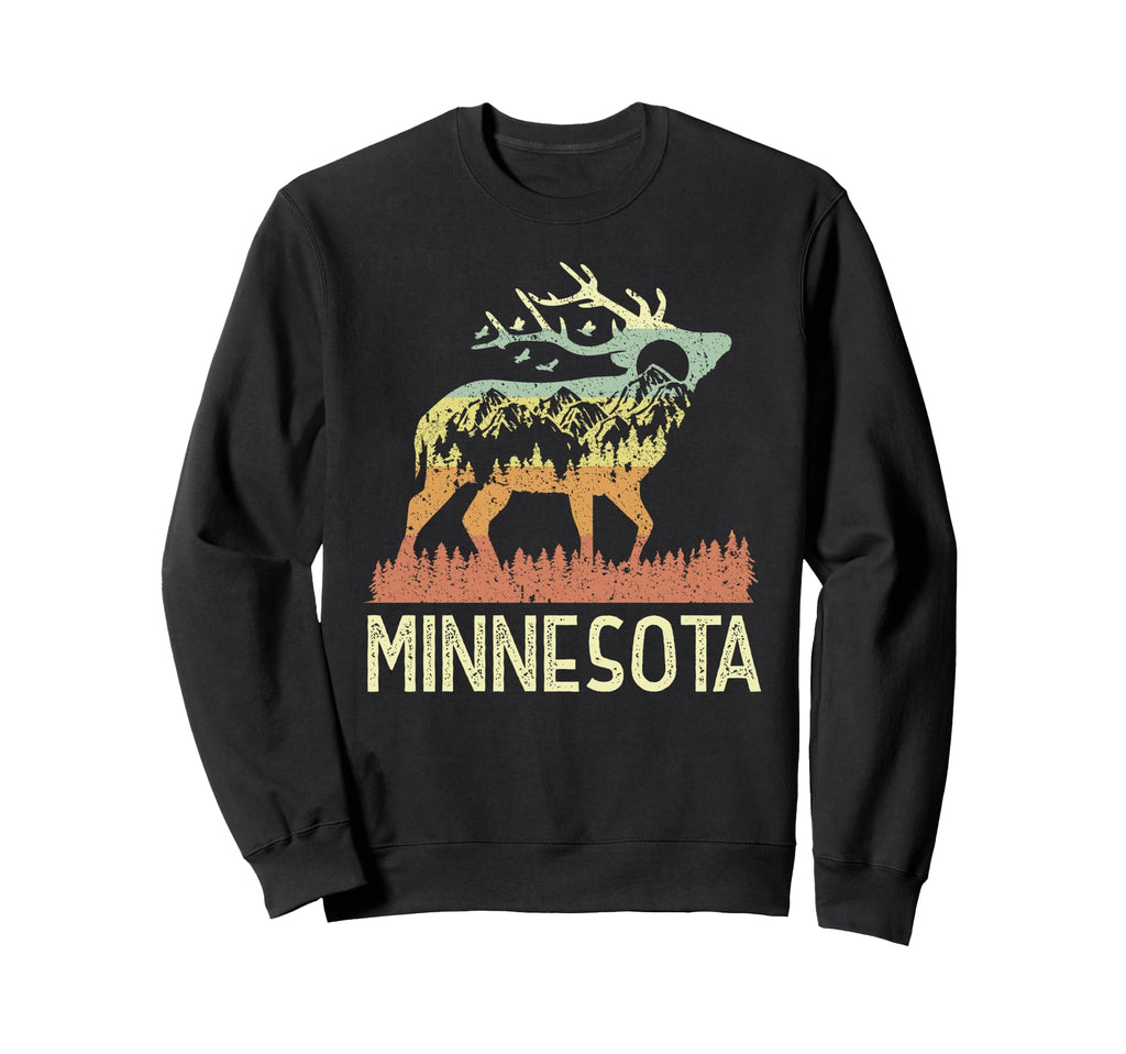 Minnesota 70S 80S Nature Sweatshirt - Streetwear Style Unisex - T-Shirt, Sweatshirt, Hoodie