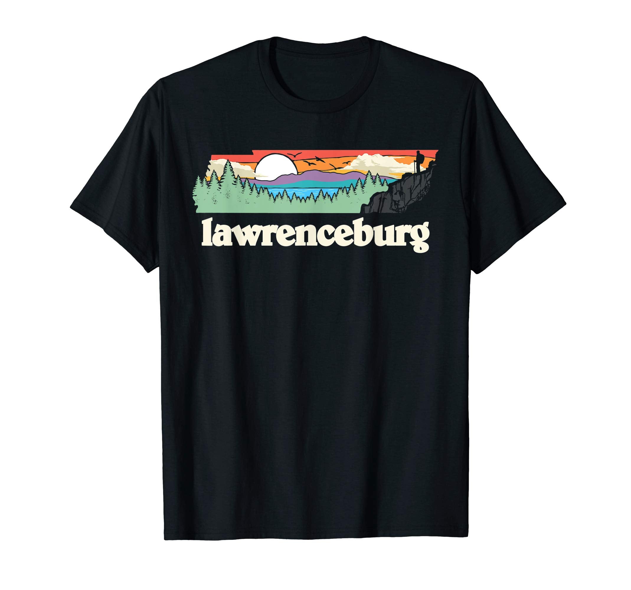 Lawrenceburg Tennessee Outdoors Nature T-Shirt - Custom Art Print Men Women - T-Shirt, Sweatshirt, Hoodie