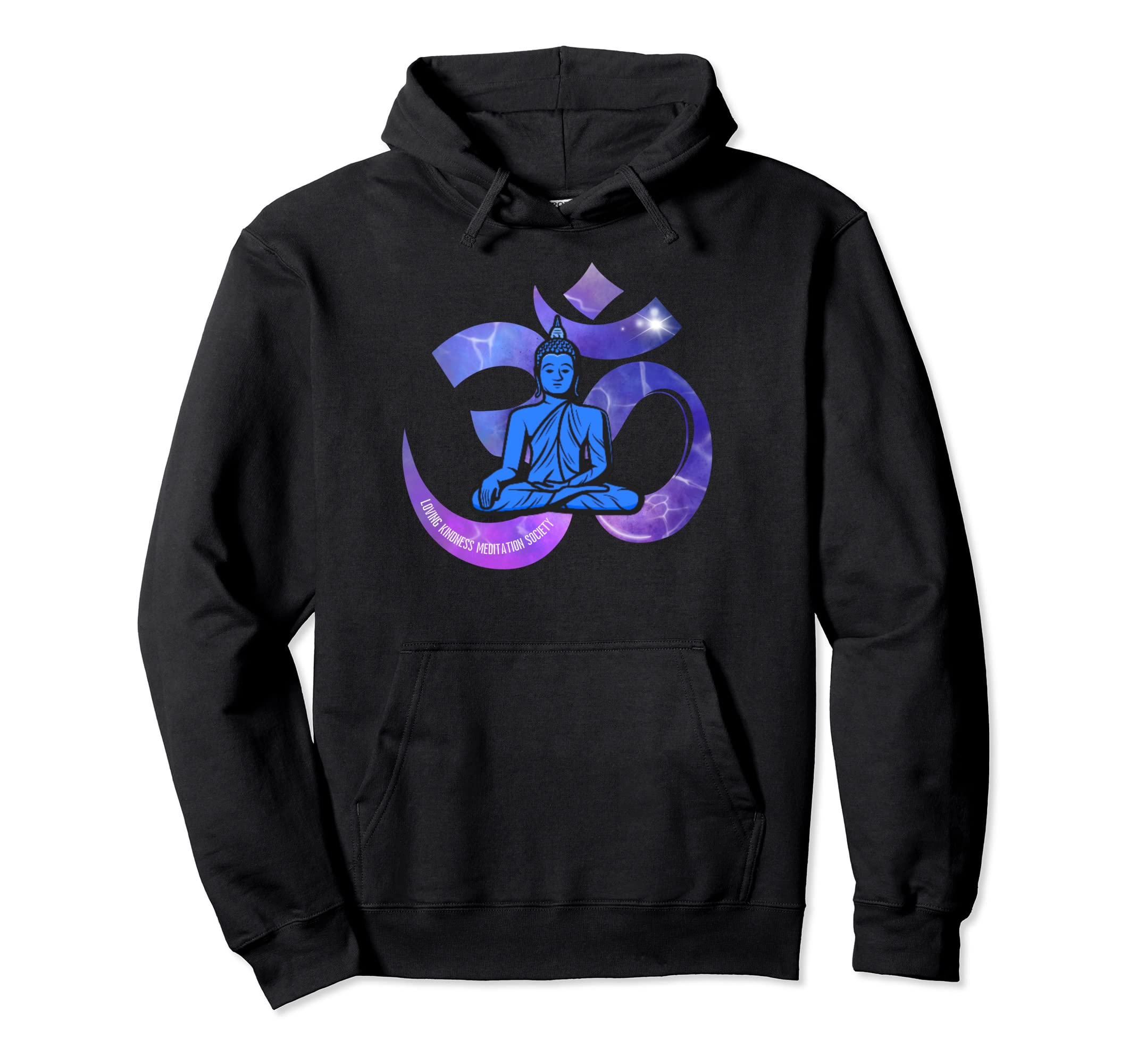 Mindfulness Buddha Spiritual Yoga Hoodie - Minimalist Print for Adults - T-Shirt, Sweatshirt, Hoodie