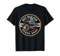 Hotrod Usa Muscle Car Cartoon Distressed T-Shirt - Custom Art Print Unisex - T-Shirt, Sweatshirt, Hoodie