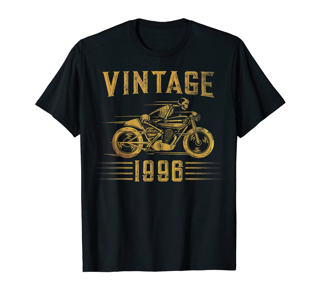 1996 Biker Motorcycle T-Shirt - Minimalist Print for Adults - T-Shirt, Sweatshirt, Hoodie