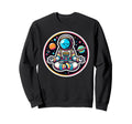 Moon Phase Mindfulness Relaxation Sweatshirt - Casual Everyday Wear Unisex - T-Shirt, Sweatshirt, Hoodie