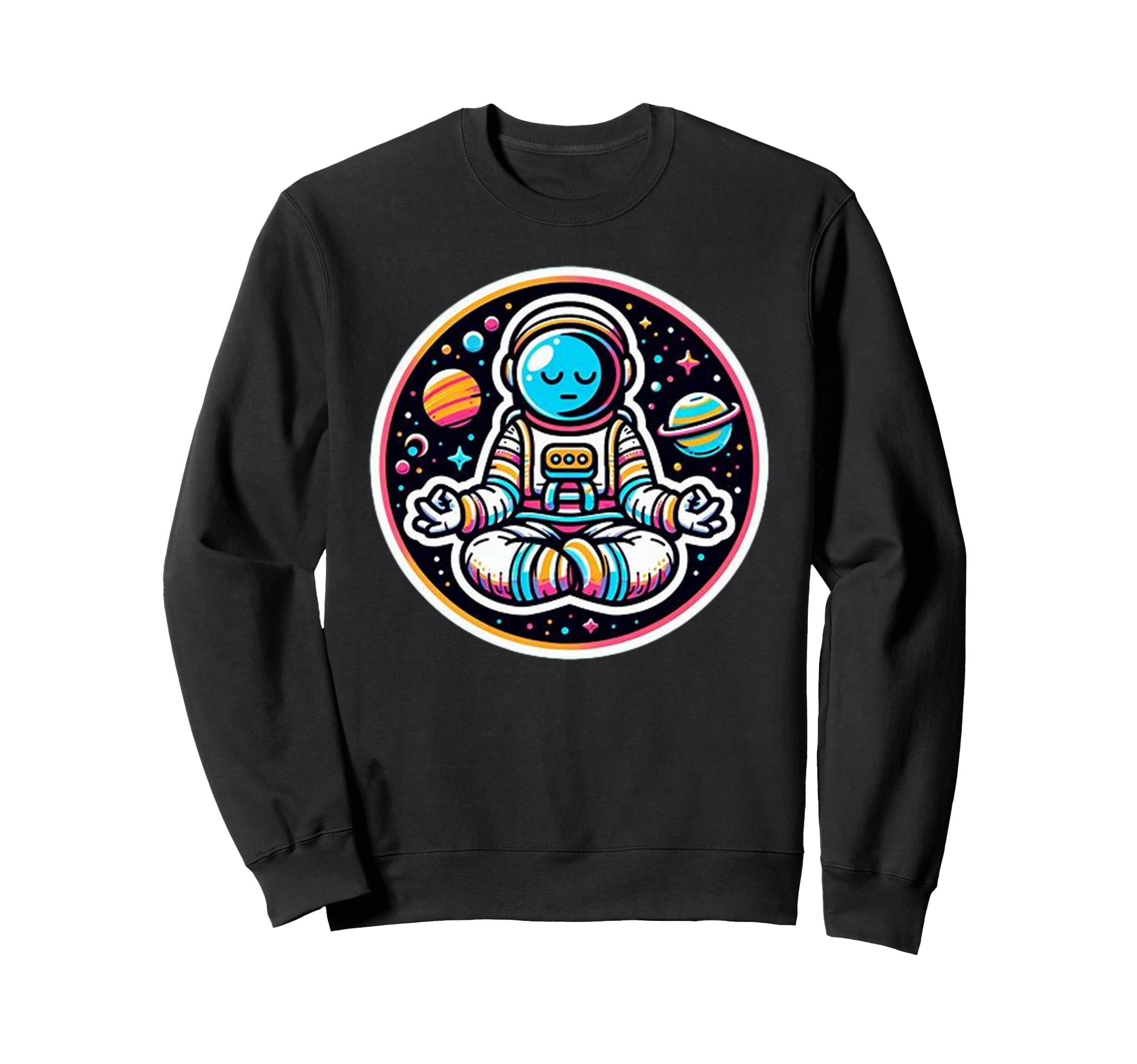 Moon Phase Mindfulness Relaxation Sweatshirt - Casual Everyday Wear Unisex - T-Shirt, Sweatshirt, Hoodie