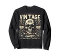 1979 Born 1979 Birthday Skull Sweatshirt - Novelty Apparel for Adults - T-Shirt, Sweatshirt, Hoodie
