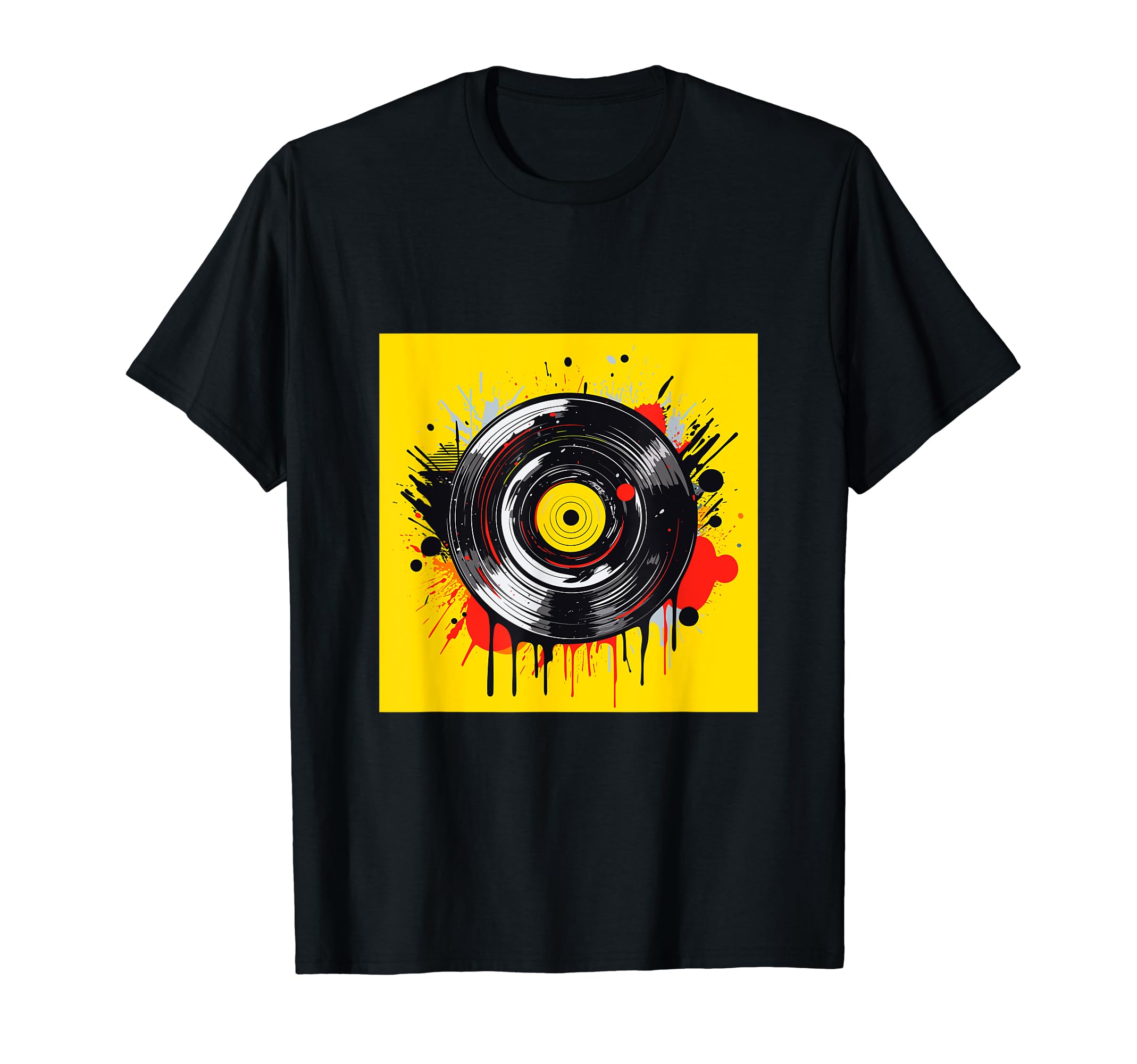 Vinyl Record Player Dj Music T-Shirt - Aesthetic Graphic Unisex - T-Shirt, Sweatshirt, Hoodie