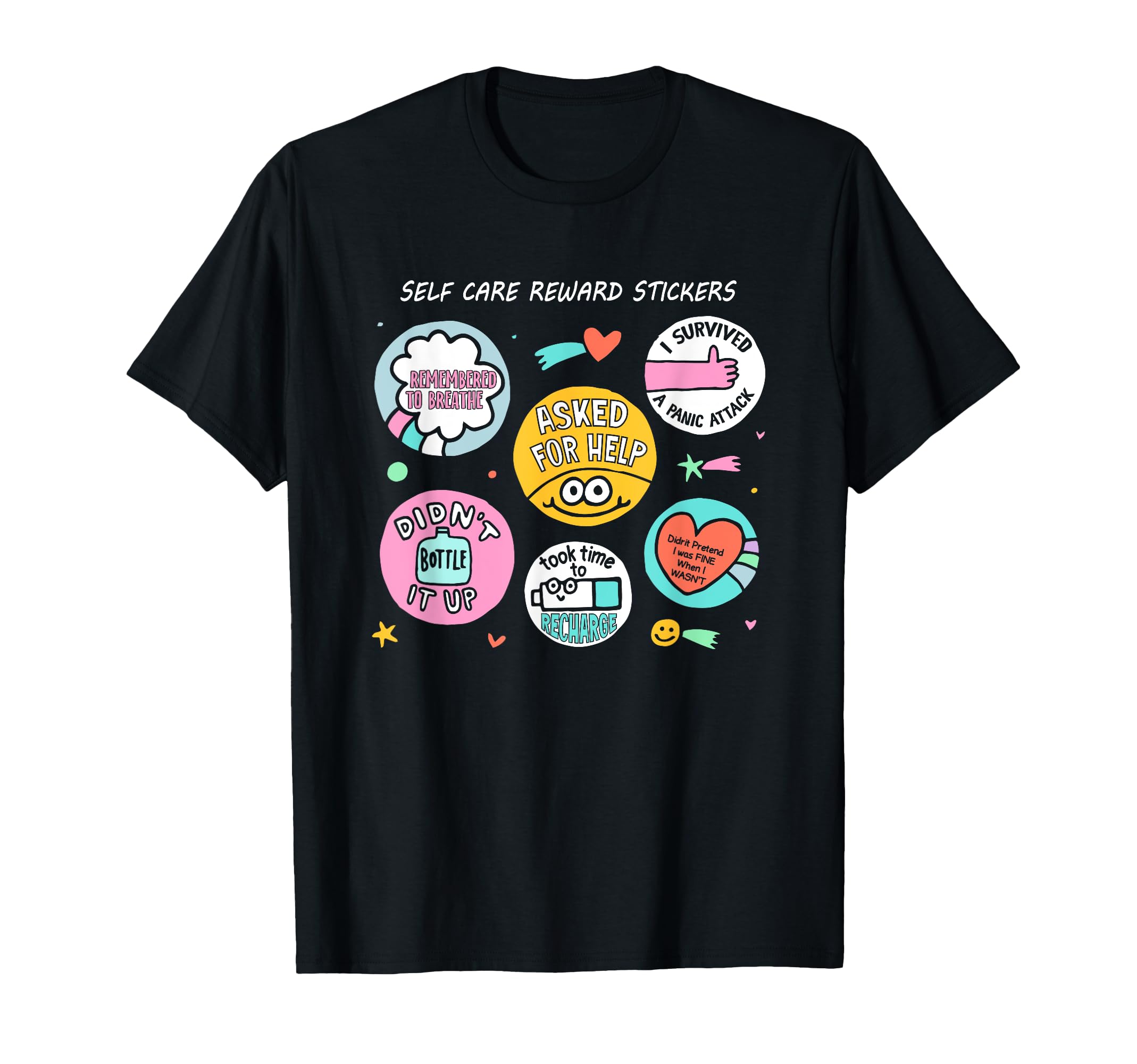 Promoting Mental Wellness T-Shirt - Casual Everyday Wear Men Women - T-Shirt, Sweatshirt, Hoodie