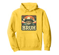 Cat Bruh Meme Cowboy Cat Western Funny Hoodie - Custom Art Print Men Women - T-Shirt, Sweatshirt, Hoodie