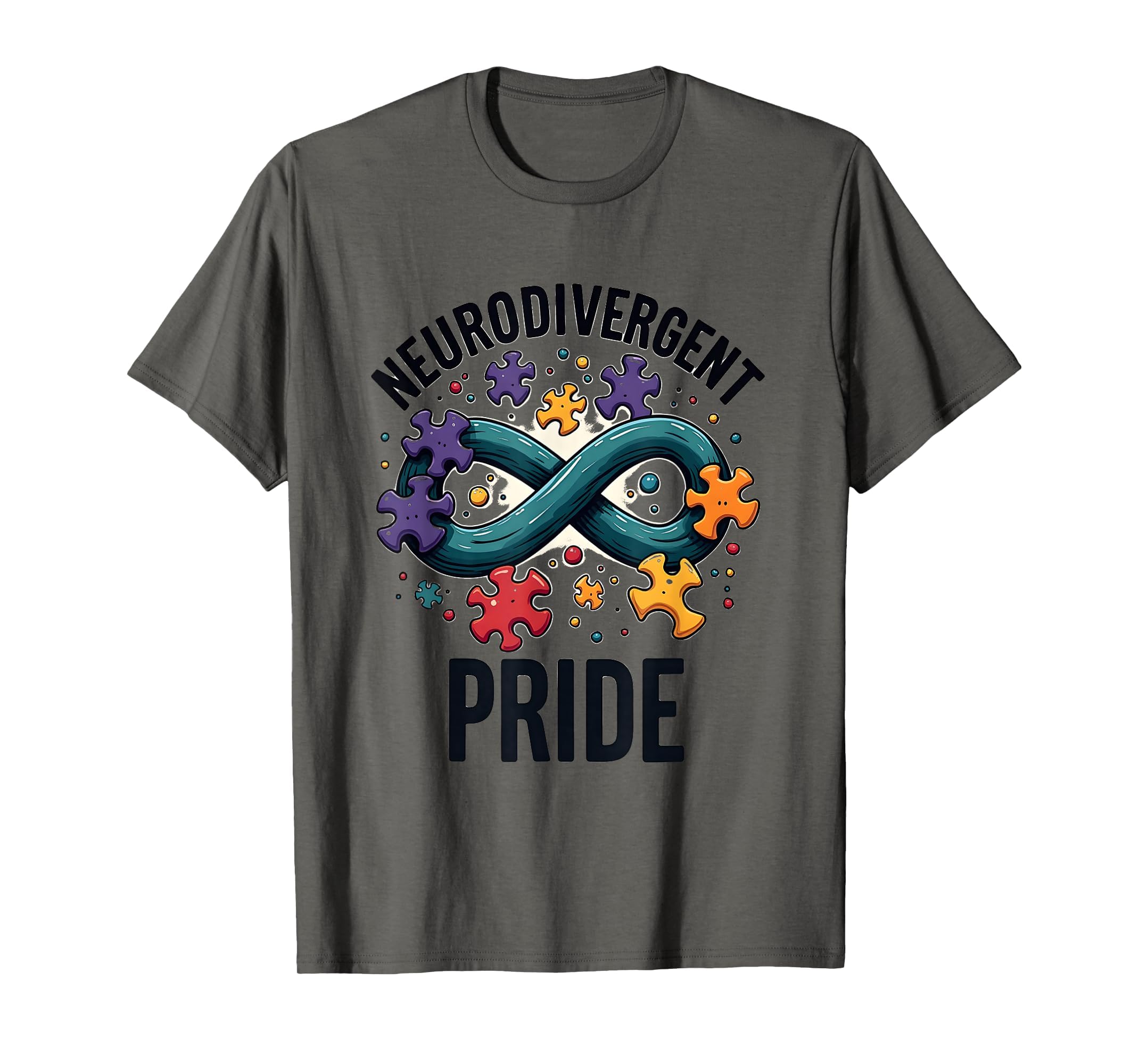 Neurodivergent Pride Autism T-Shirt - Casual Everyday Wear Men Women - T-Shirt, Sweatshirt, Hoodie