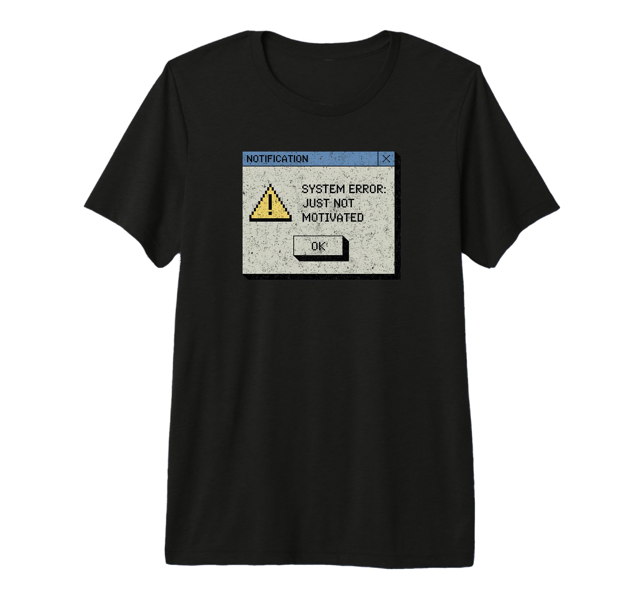 Funny Aesthetic Webcore Pc Notification T-Shirt - Minimalist Print Unisex - T-Shirt, Sweatshirt, Hoodie