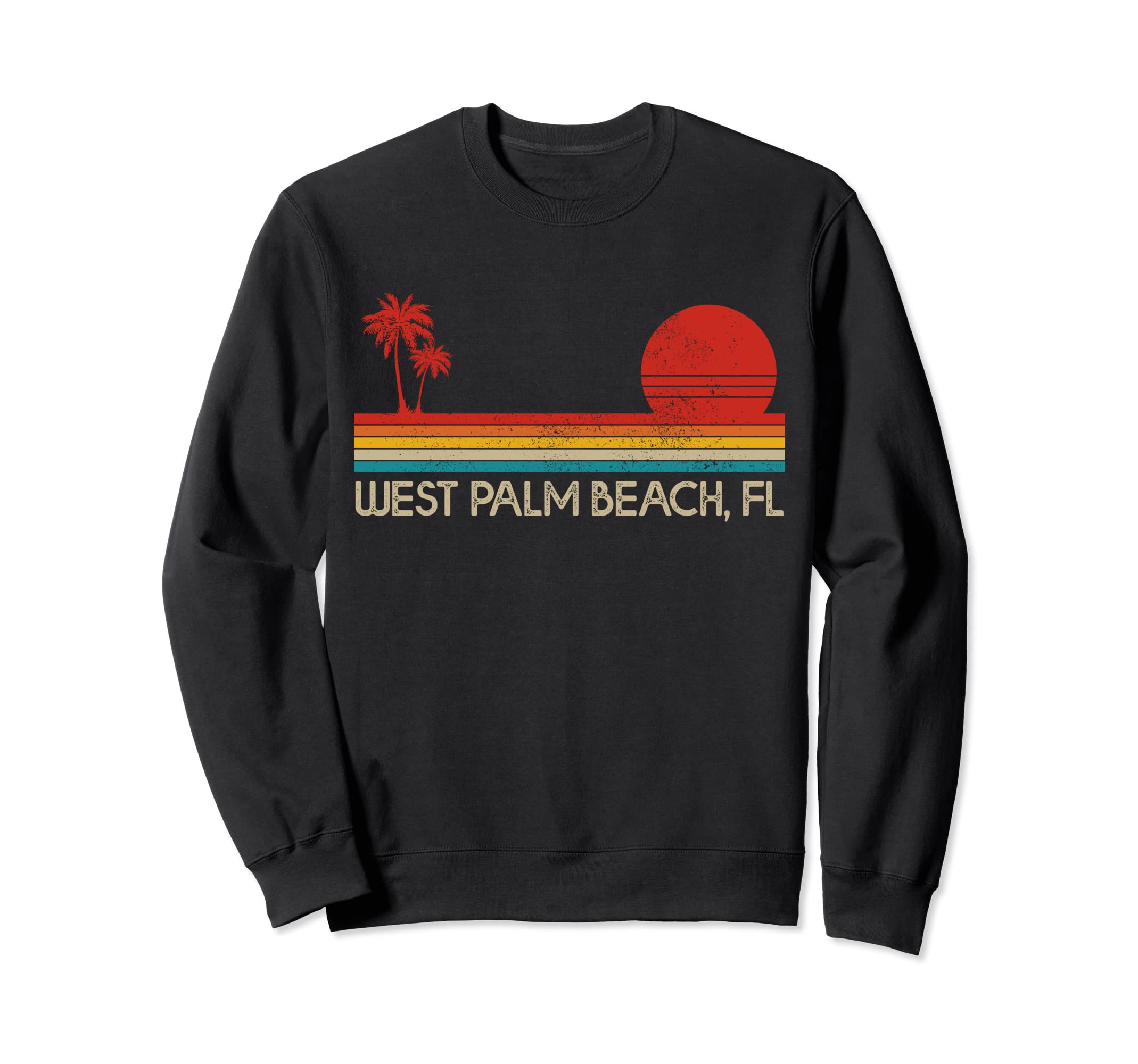 West Palm Beach Florida Fl Surf Sweatshirt - Aesthetic Graphic Unisex - T-Shirt, Sweatshirt, Hoodie