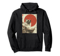 Groovy Cat Ramen Japanese 80S 70S Anime Hoodie - Trendy Graphic for Adults - T-Shirt, Sweatshirt, Hoodie