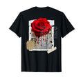 Streetwear Dark Floral Urban T-Shirt - Streetwear Style Men Women - T-Shirt, Sweatshirt, Hoodie