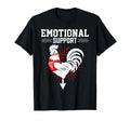 Emotional Support Cock Dirty Chicken T-Shirt - Minimalist Print Unisex - T-Shirt, Sweatshirt, Hoodie