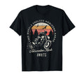 Two Wheels Endless Horizons T-Shirt - Minimalist Print for Adults - T-Shirt, Sweatshirt, Hoodie