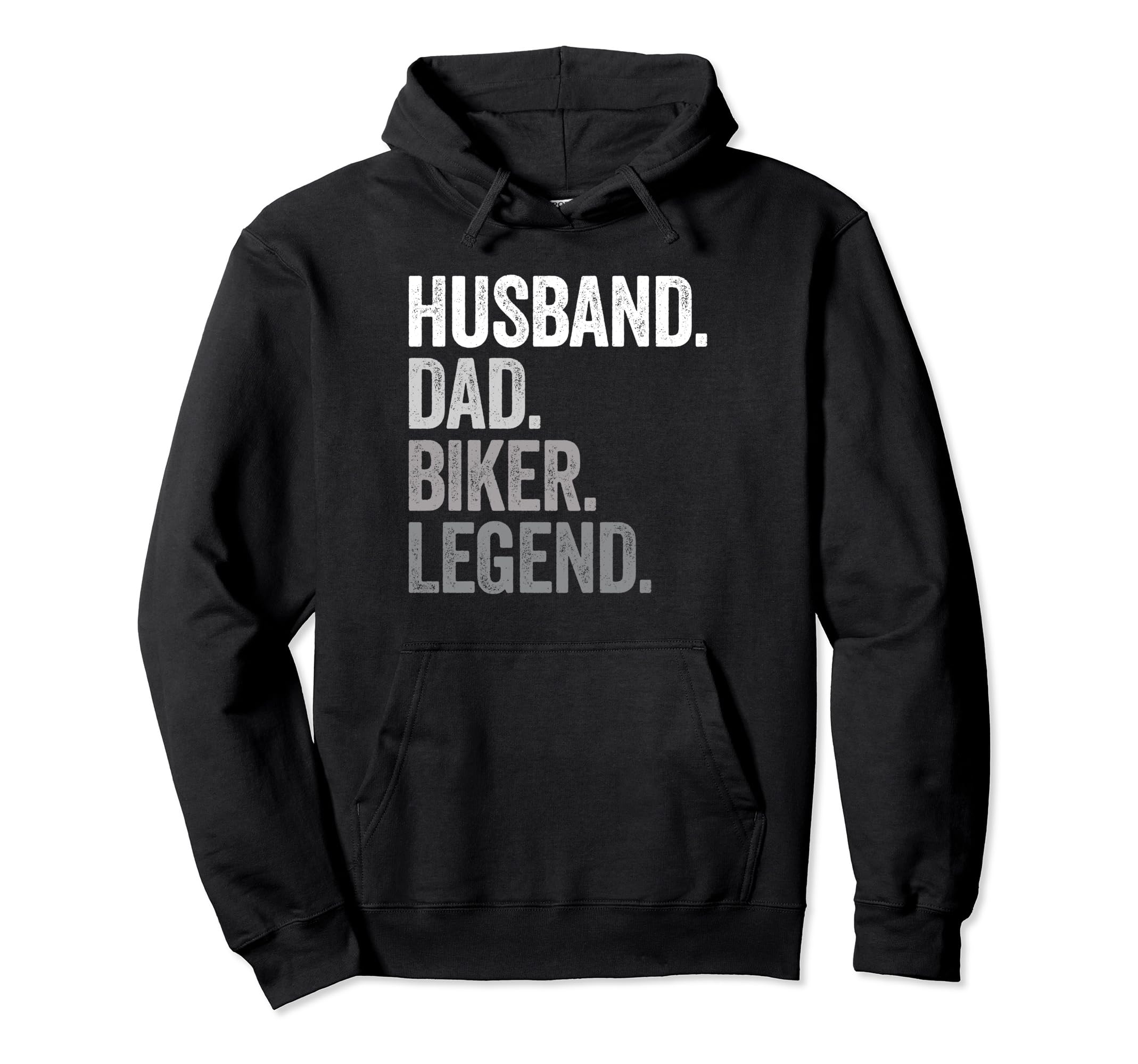 Husband Dad Biker Funny Motorcycle Dirt Hoodie - Novelty Apparel Men Women - T-Shirt, Sweatshirt, Hoodie
