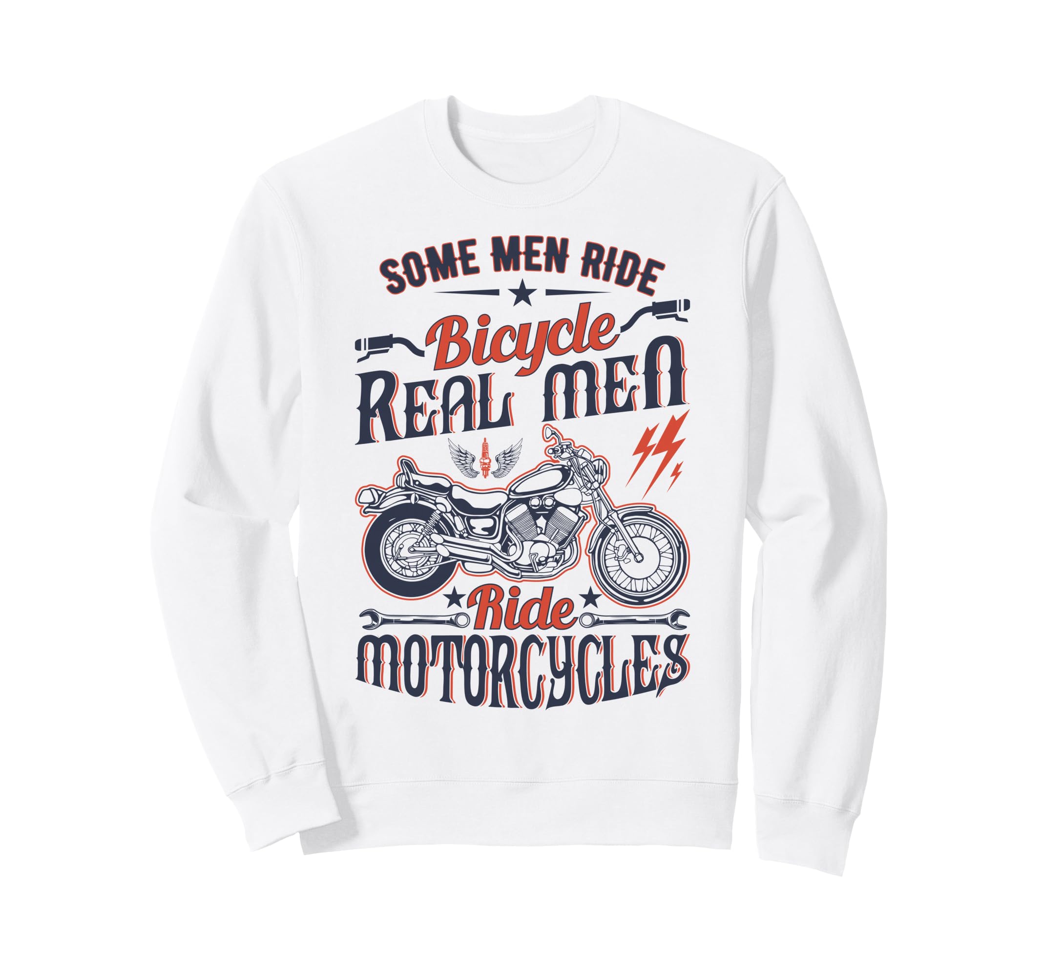 Motorcycle Gift Funny Biker Sweatshirt - Aesthetic Graphic Men Women - T-Shirt, Sweatshirt, Hoodie