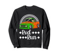 Rod Run Hot Rod Truck Rat Rod Car Sweatshirt - Minimalist Print for Adults - T-Shirt, Sweatshirt, Hoodie