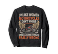 Motorcycle Biker Unlike Sweatshirt - Unique Graphic for Adults - T-Shirt, Sweatshirt, Hoodie