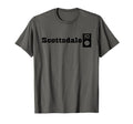 Square Body Scottsdale Emblem Lowercase T-Shirt - Novelty Apparel Unisex - T-Shirt, Sweatshirt, Hoodie