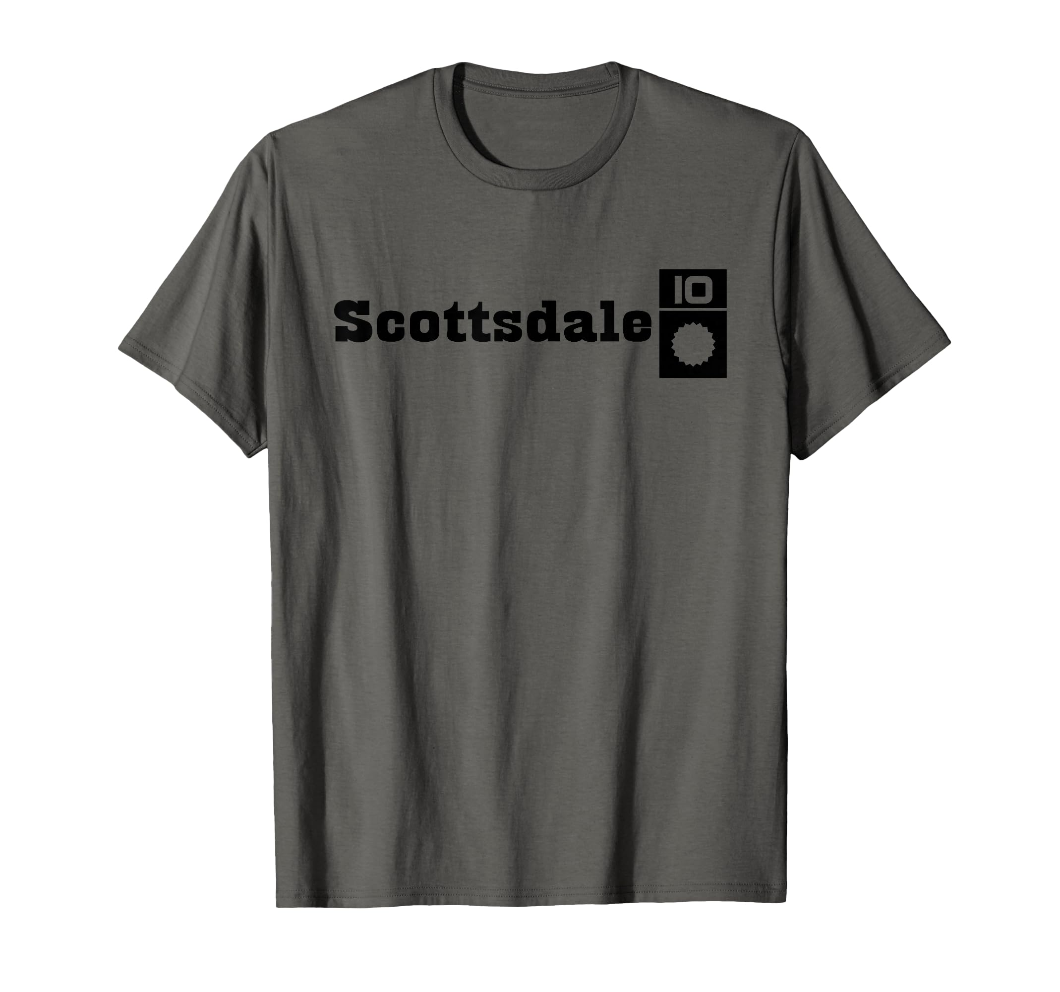 Square Body Scottsdale Emblem Lowercase T-Shirt - Novelty Apparel Unisex - T-Shirt, Sweatshirt, Hoodie