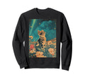 Art Cat Kitten Art Sweatshirt - Trendy Graphic Unisex - T-Shirt, Sweatshirt, Hoodie