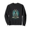 Yoga Llama Meditation Mindfulness Sweatshirt - Aesthetic Graphic Men Women - T-Shirt, Sweatshirt, Hoodie