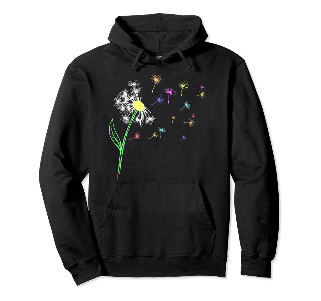Colorful Dandelion Relaxation And Hoodie - Fun Novelty Design for Adults - T-Shirt, Sweatshirt, Hoodie