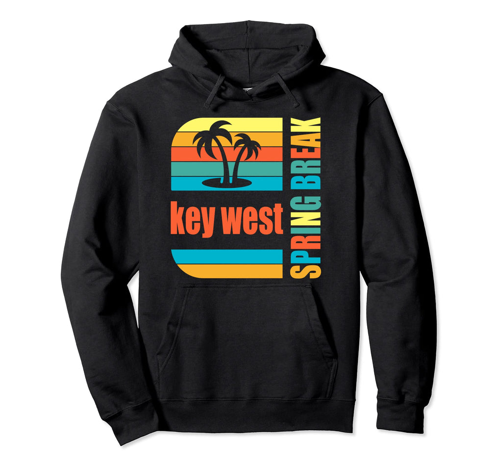 Key West Spring Break High School Beach Hoodie - Trendy Graphic Men Women - T-Shirt, Sweatshirt, Hoodie