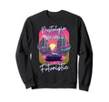 Synthwave Futuristic Sports Sweatshirt - Casual Everyday Wear Men Women - T-Shirt, Sweatshirt, Hoodie