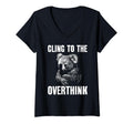 Womens Koala Overthinkers Who Cant T-Shirt - Minimalist Print for Adults - T-Shirt, Sweatshirt, Hoodie