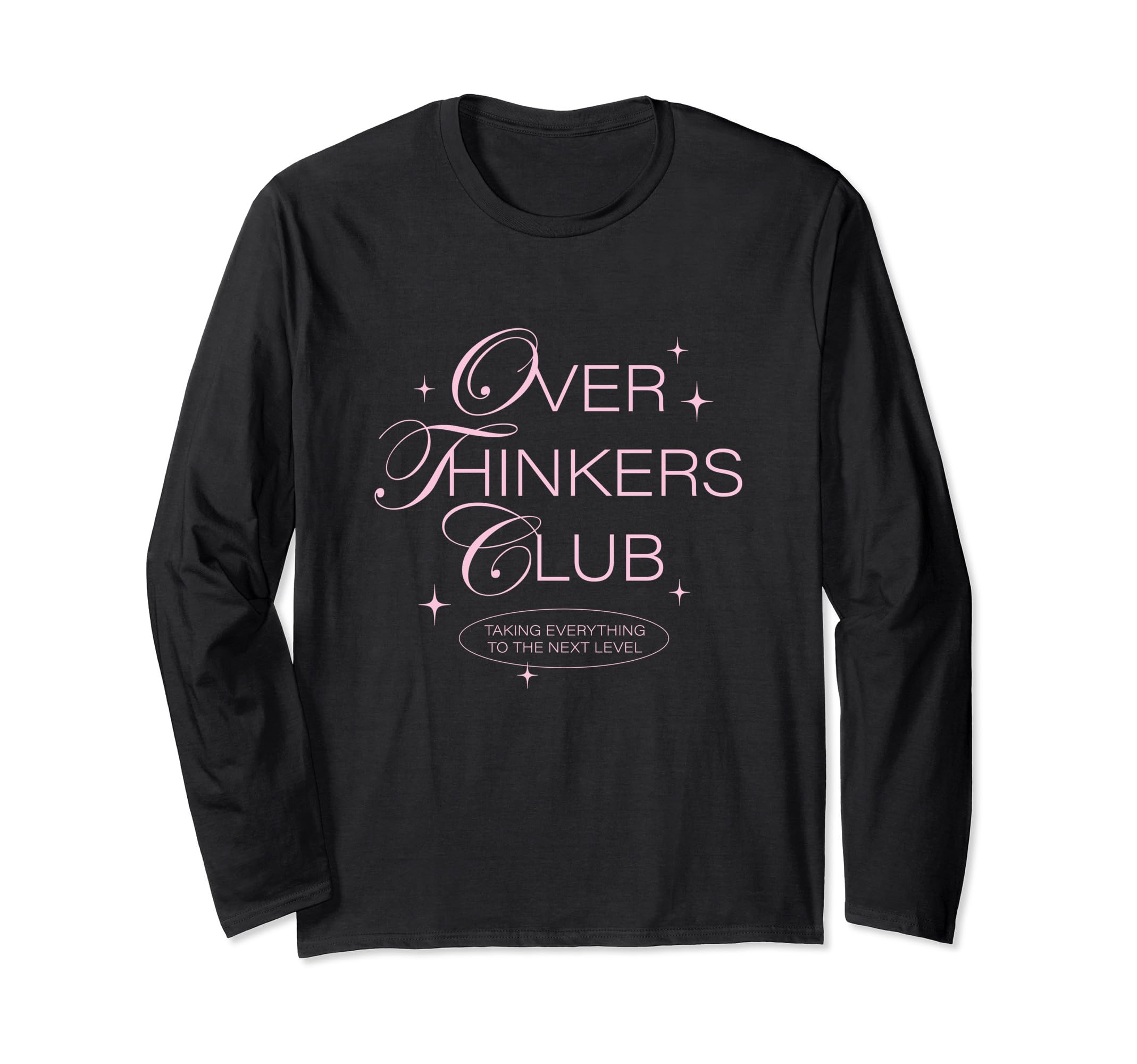 Overthinkers Club T-Shirt - Aesthetic Graphic for Adults - T-Shirt, Sweatshirt, Hoodie