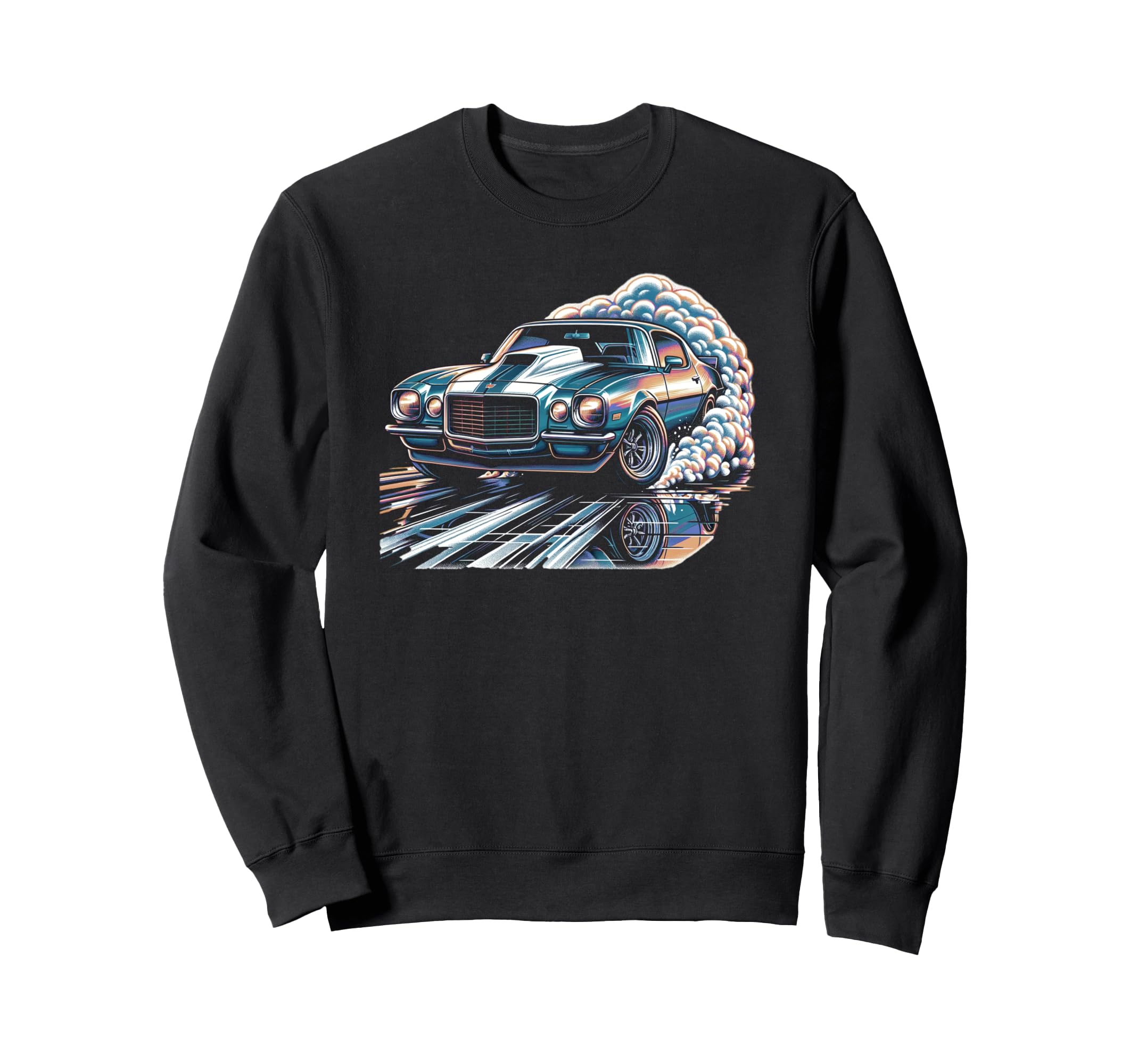 Muscle Car 60S 70S Car Lover Sweatshirt - Unique Graphic for Adults - T-Shirt, Sweatshirt, Hoodie