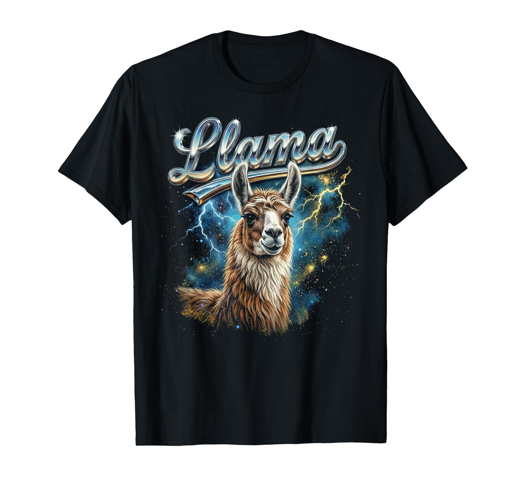 Llama 90S Funny Llama 80S T-Shirt - Graphic Print Men Women - T-Shirt, Sweatshirt, Hoodie