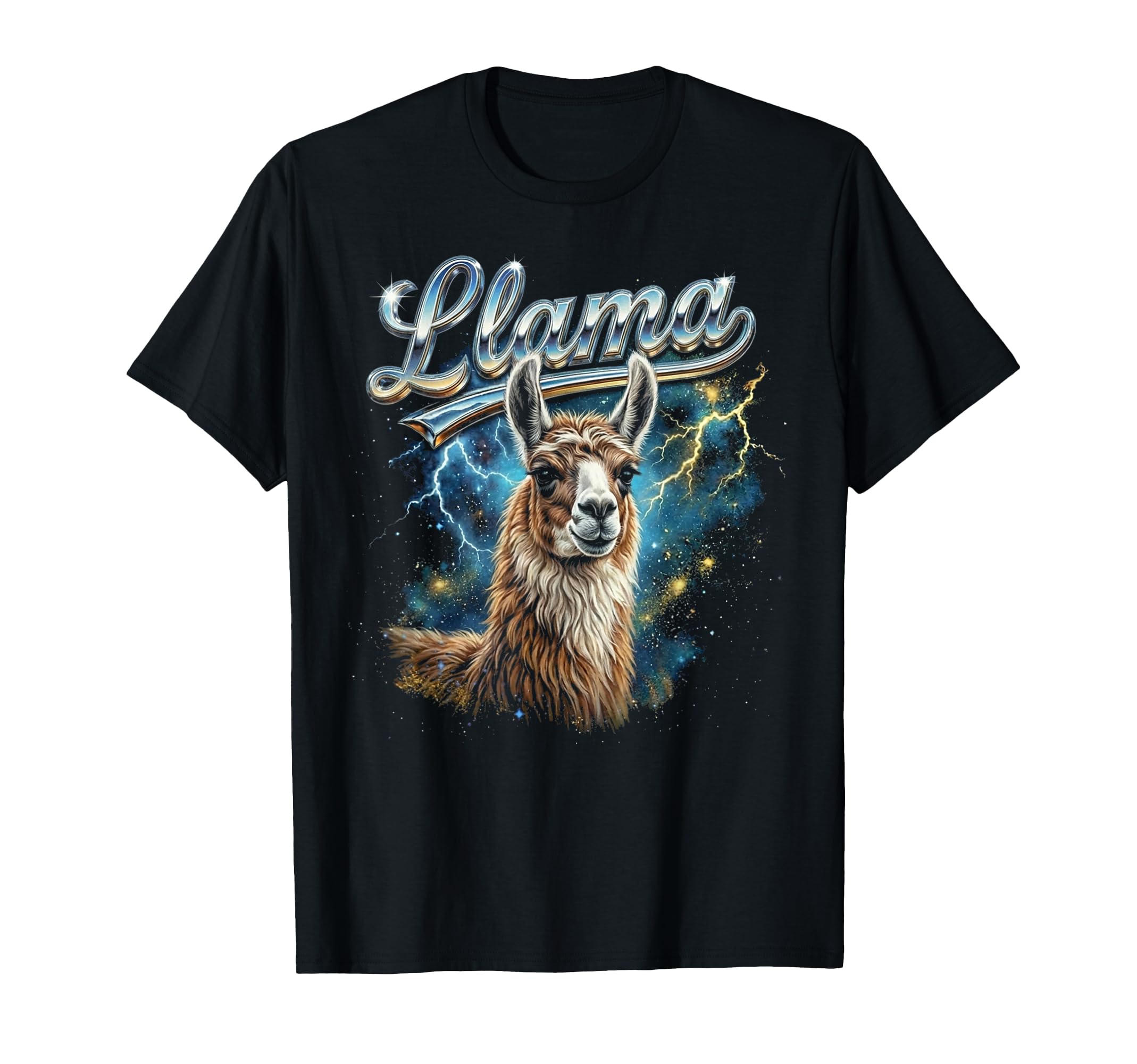 Llama 90S Funny Llama 80S T-Shirt - Graphic Print Men Women - T-Shirt, Sweatshirt, Hoodie