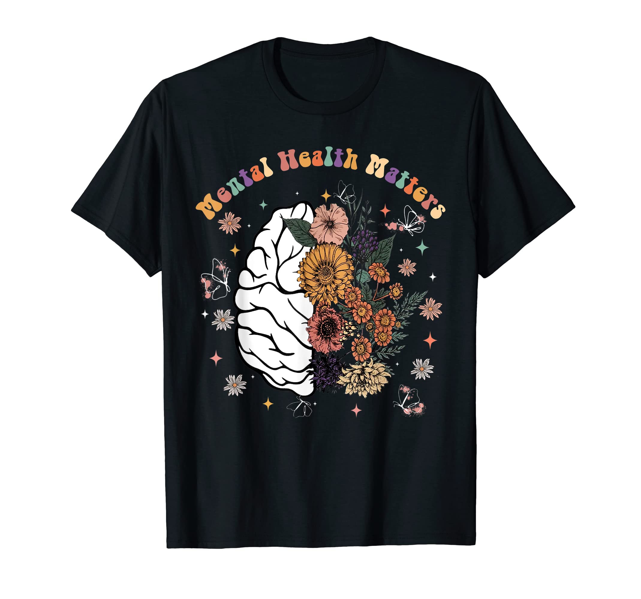 Mental Health Gifts Awareness T-Shirt - Casual Everyday Wear Men Women - T-Shirt, Sweatshirt, Hoodie
