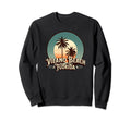 Vilano Beach Florida Fl 70S Sweatshirt - Fun Novelty Design Men Women - T-Shirt, Sweatshirt, Hoodie