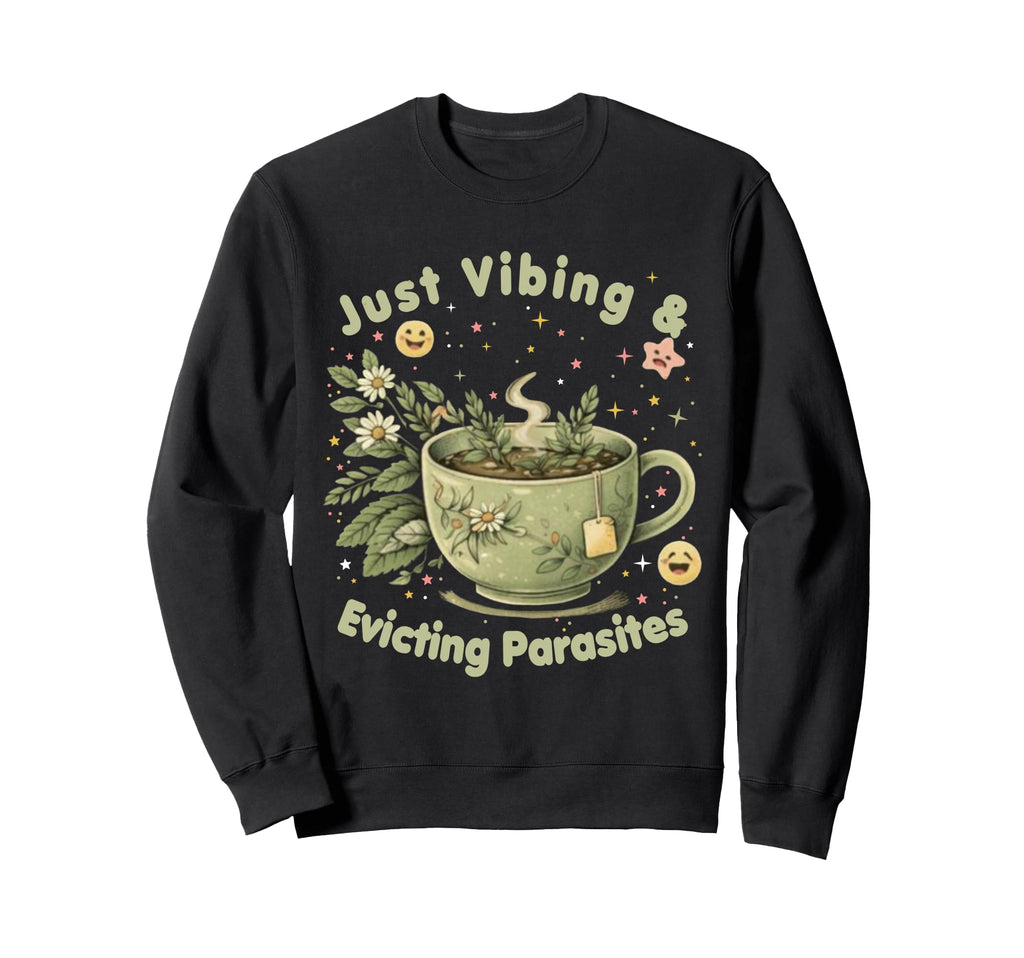 Funny Wellness Vibes Aesthetic Sweatshirt - Aesthetic Graphic for Adults - T-Shirt, Sweatshirt, Hoodie